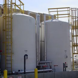 Two Chemical Tanks